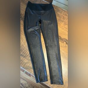 RED HOT by SPANX Faux Leather Shapewear Leggings